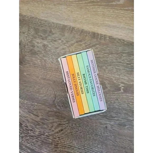 Little Treasury of Mother Goose‎ set of 6 vintage childrens nursery books #7 - Picture 3 of 4